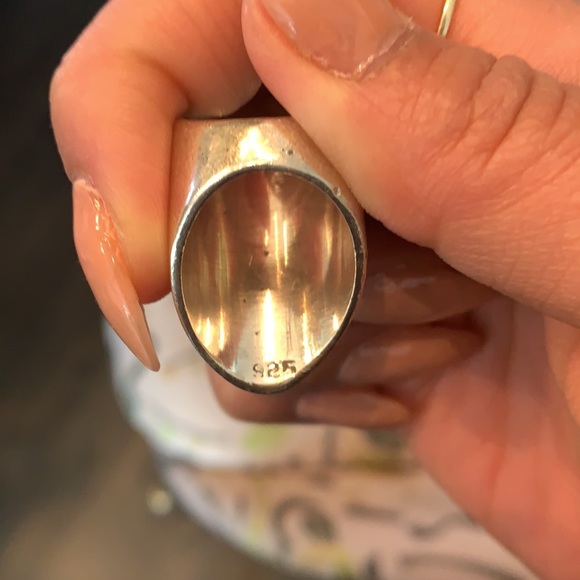 Sterling Silver Shield Ring - Picture 8 of 8